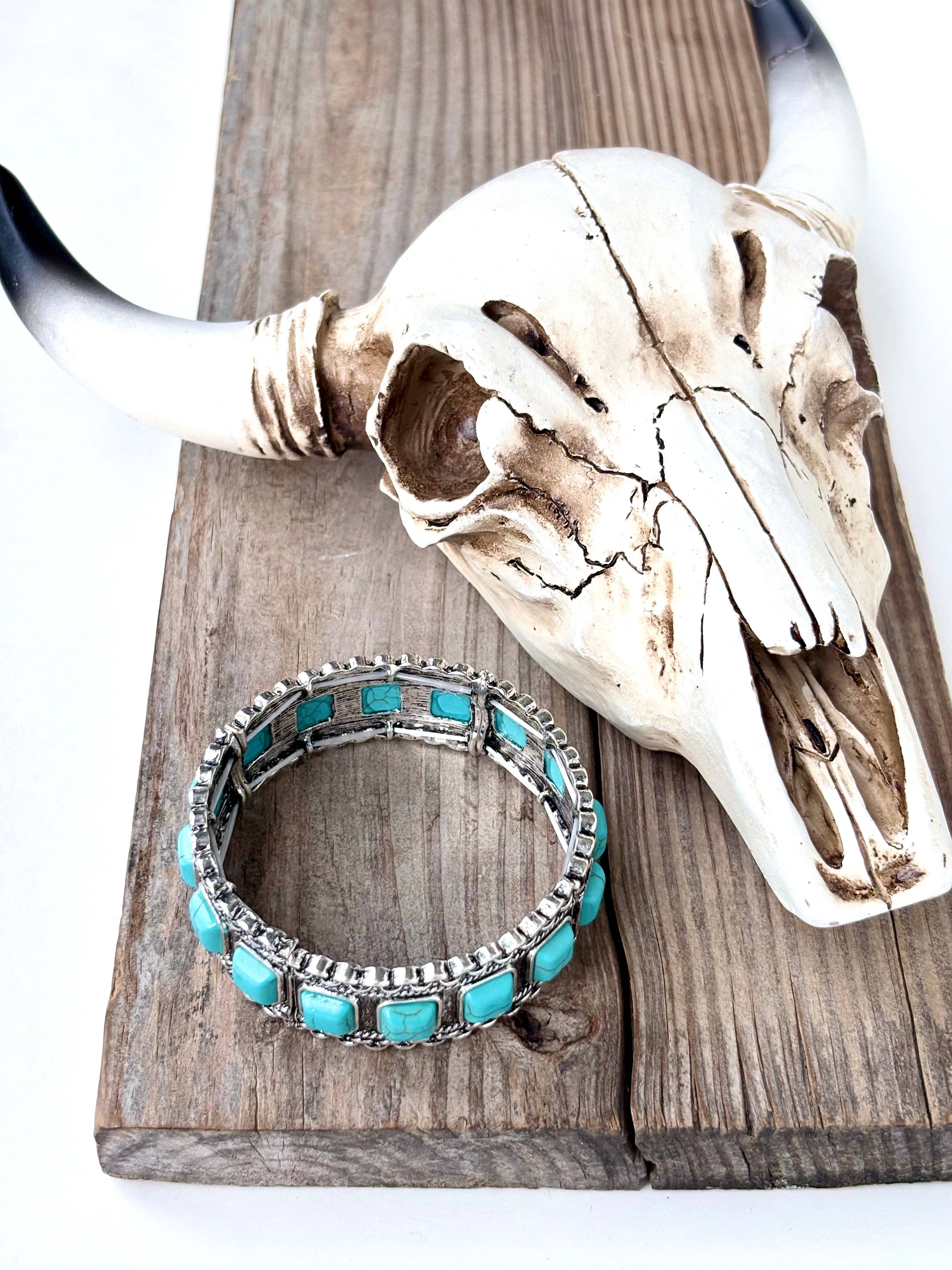 STONE STRETCH BRACELET