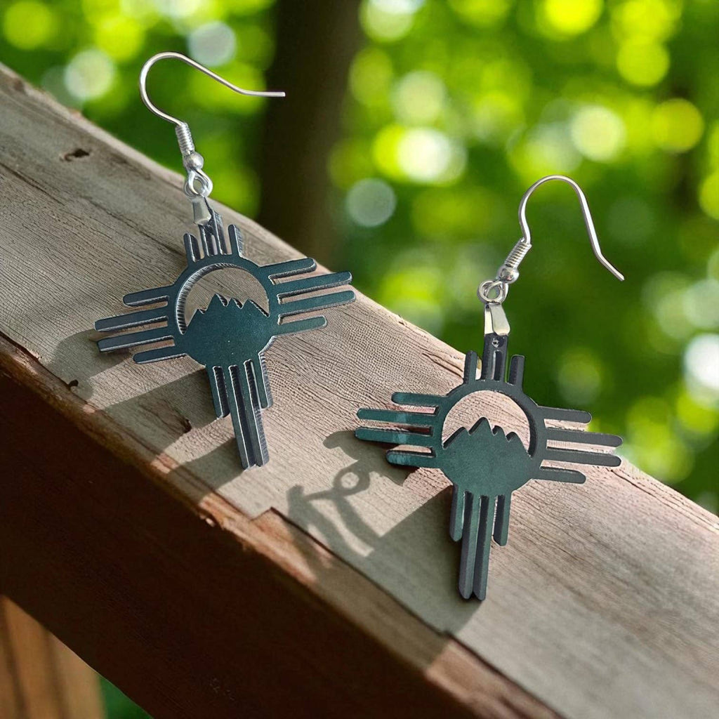 NM Zia Mountain Earrings