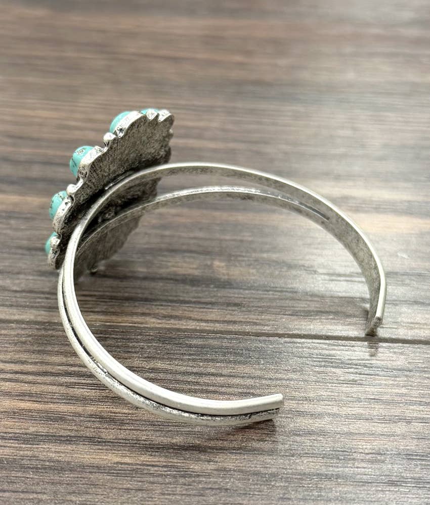 Western Brass Cuff Bracelet