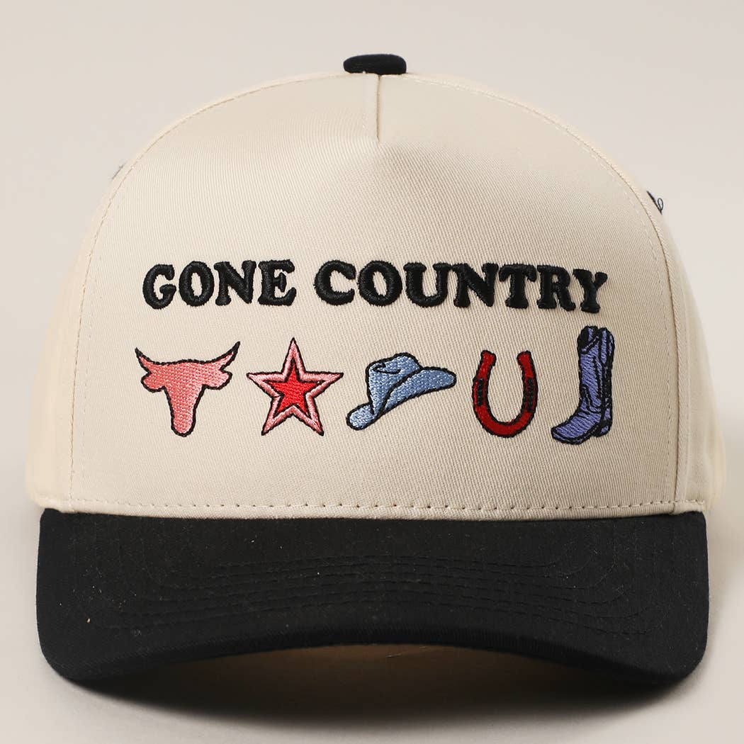 GONE COUNTRY TRUCKER HAT