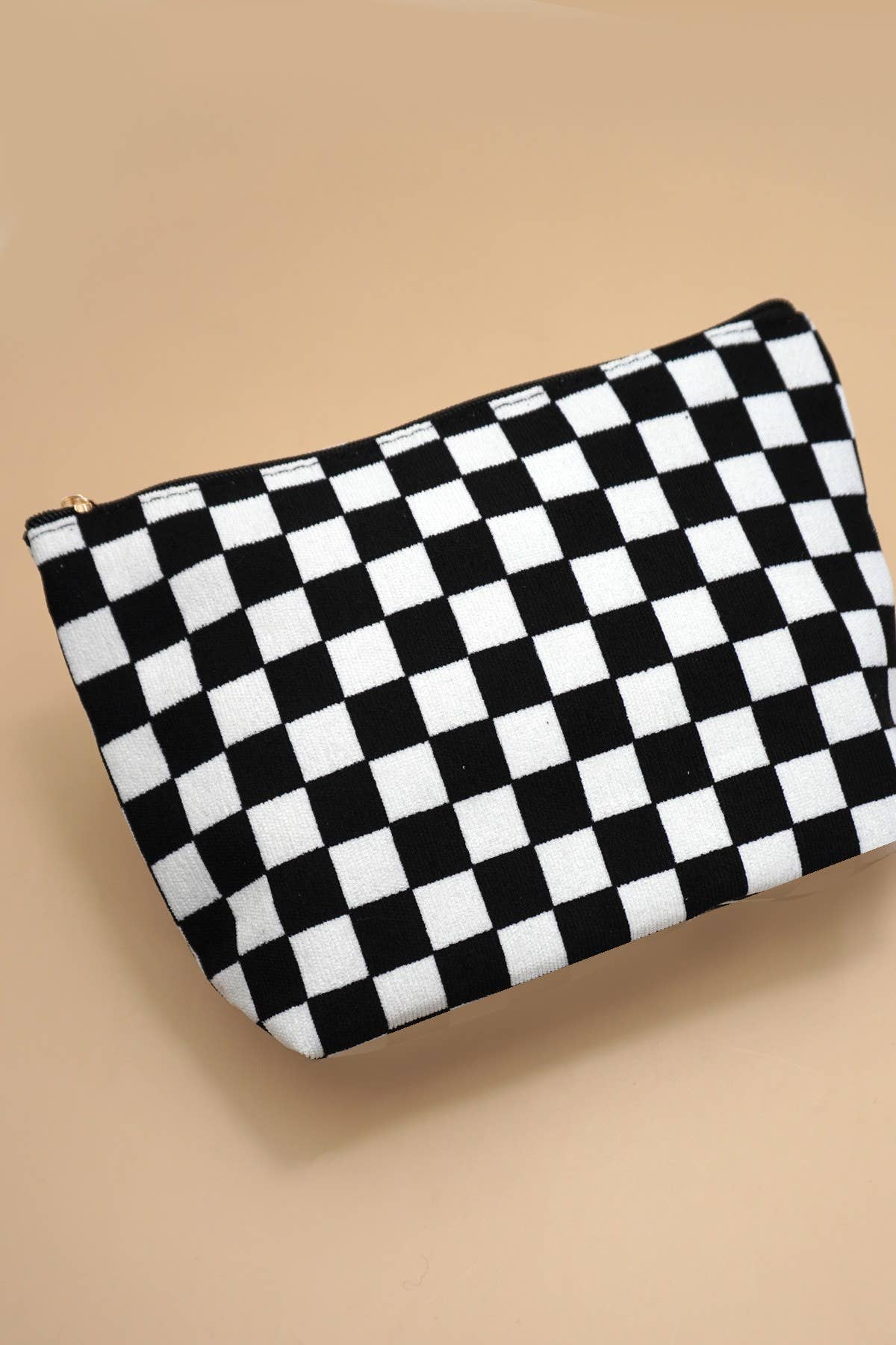 GINGHAM COSMETIC POUCH