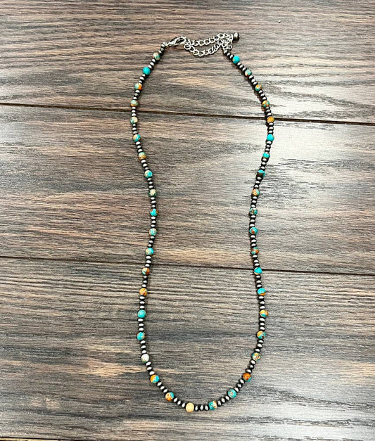 Navajo Gemstone Necklace