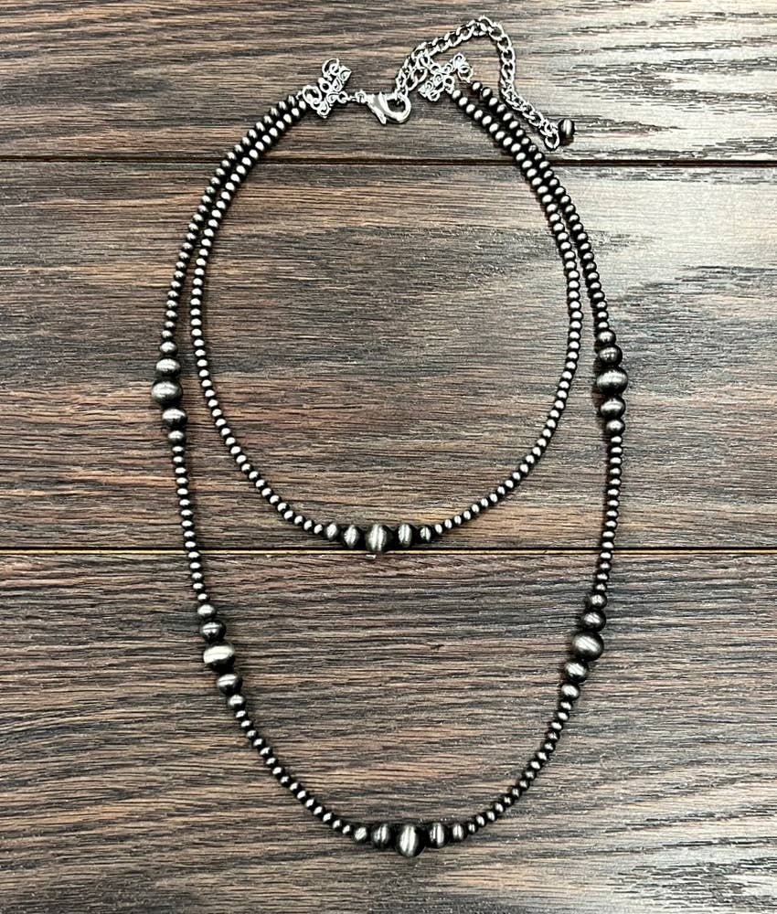 22" Bead 2Strand Necklace