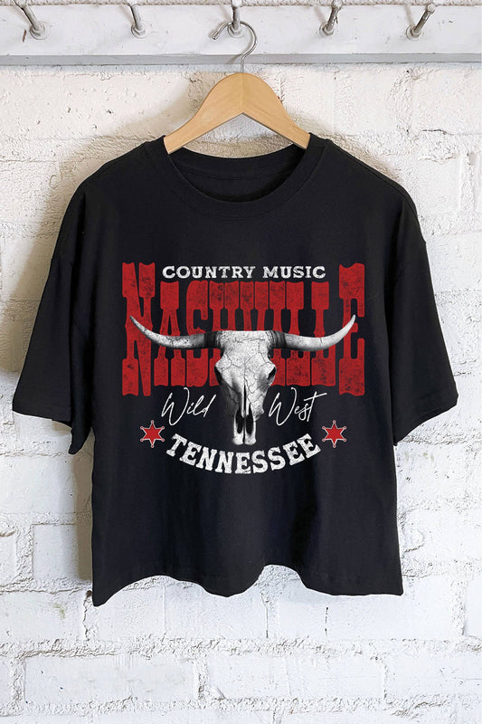 Nashville Long Crop Top