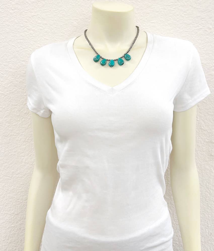 Handmade 17" Navajo Necklace