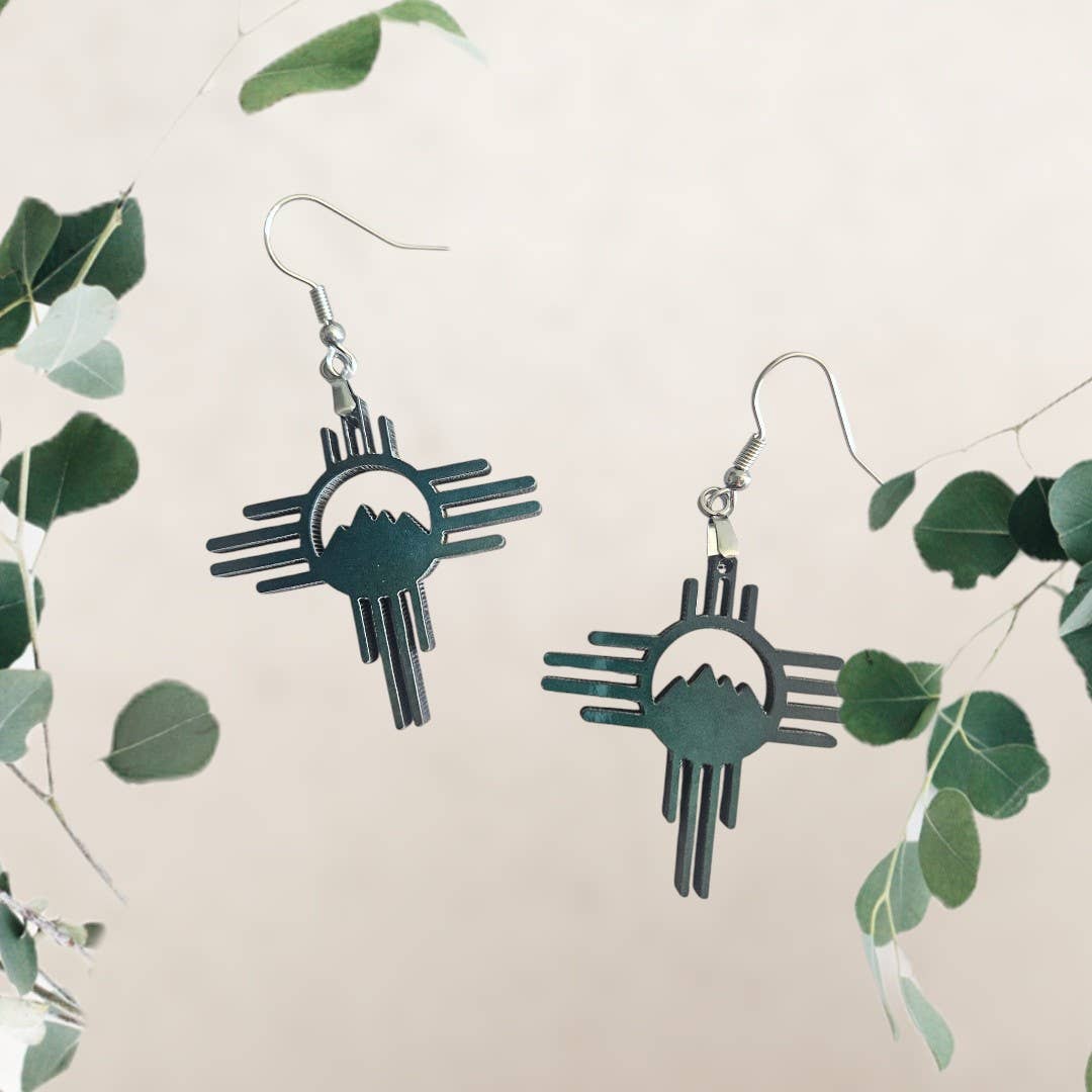 NM Zia Mountain Earrings