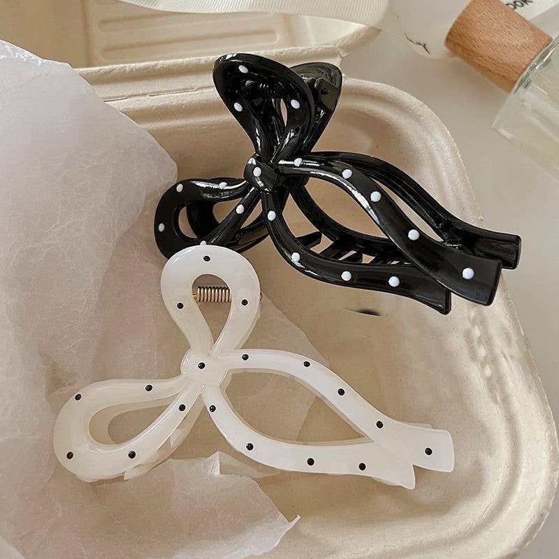 JUMBO BOW CLAW CLIPS