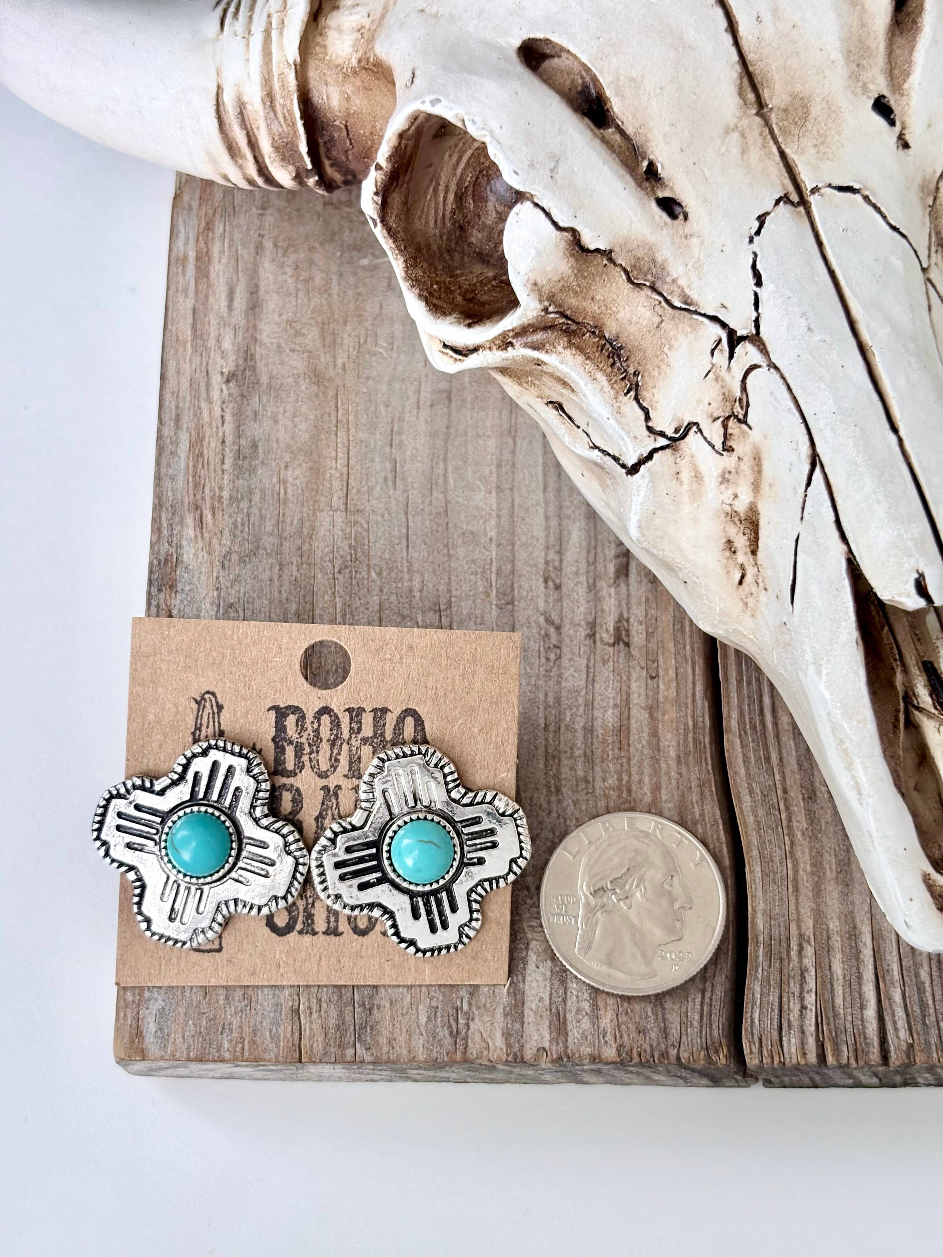 Zia Stud Earrings