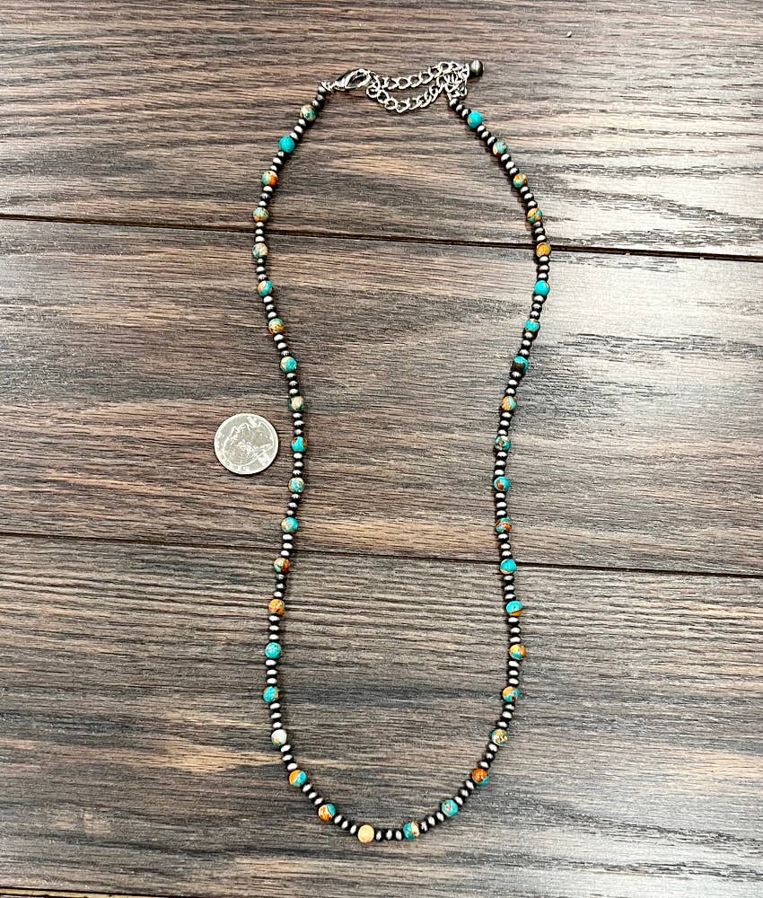 26" Western Gemstone Necklace
