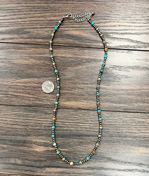 26" Western Gemstone Necklace
