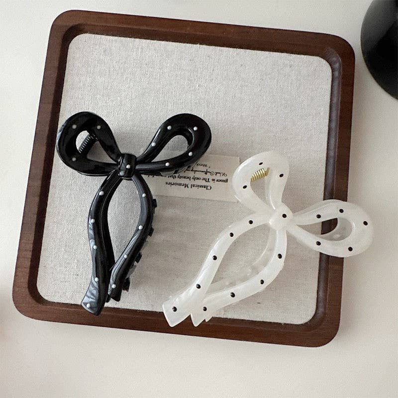 JUMBO BOW CLAW CLIPS