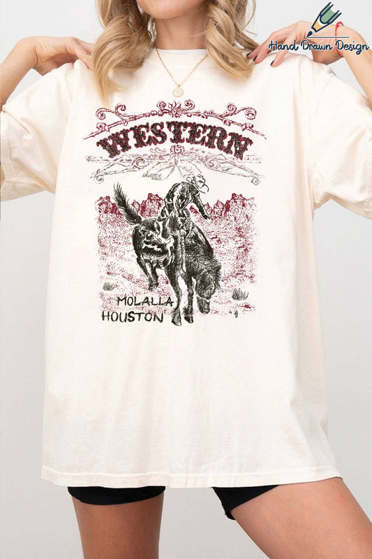 WESTERN OVERSIZE GRAPHIC