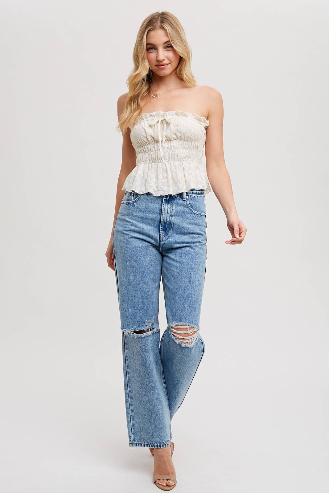 LACED & LOADED TUBE TOP