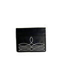 GENUINE LETHER BOOT STITCH CARD HOLDER