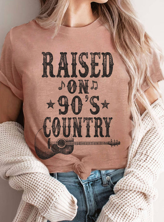 Raised On 90s Country Graphic