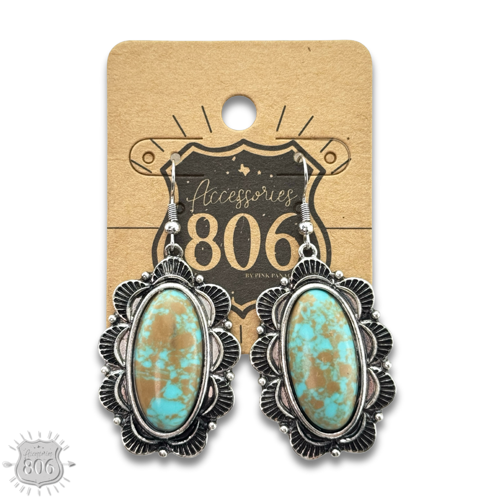 SANTA FE SKY EARRINGS