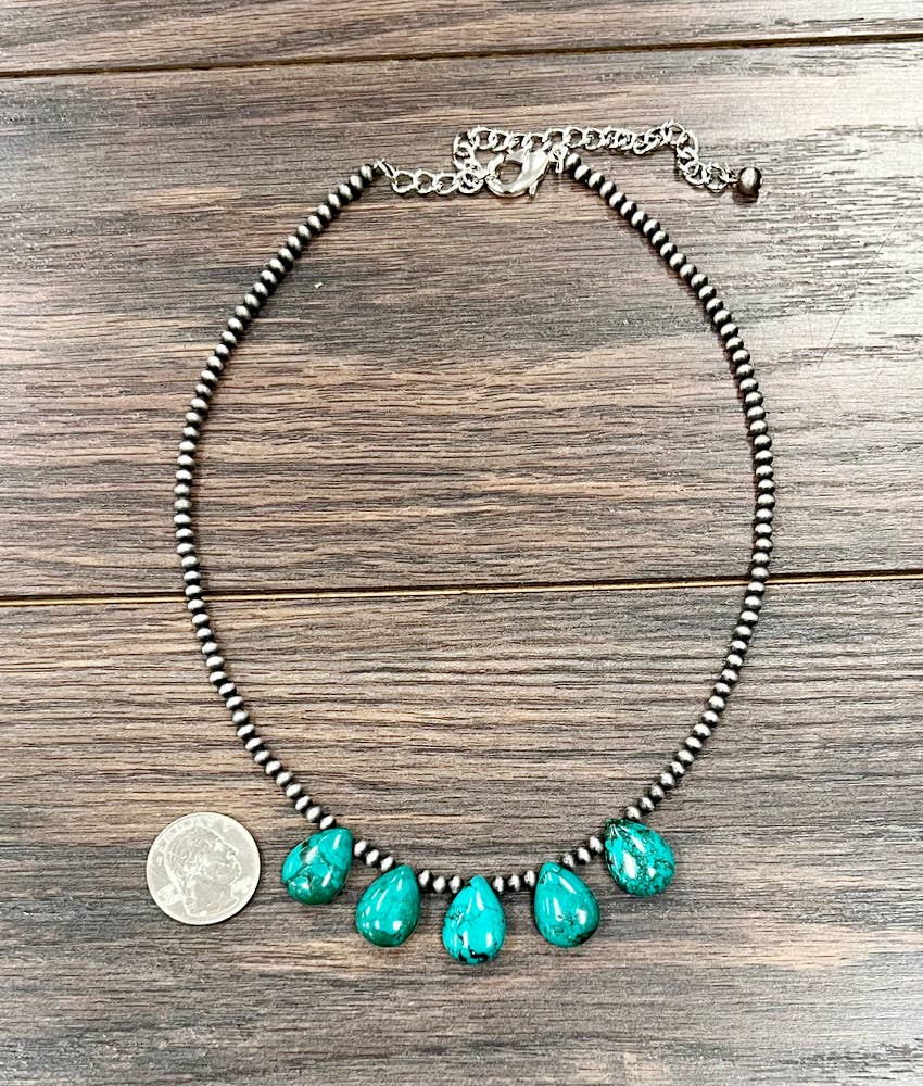Handmade 17" Navajo Necklace