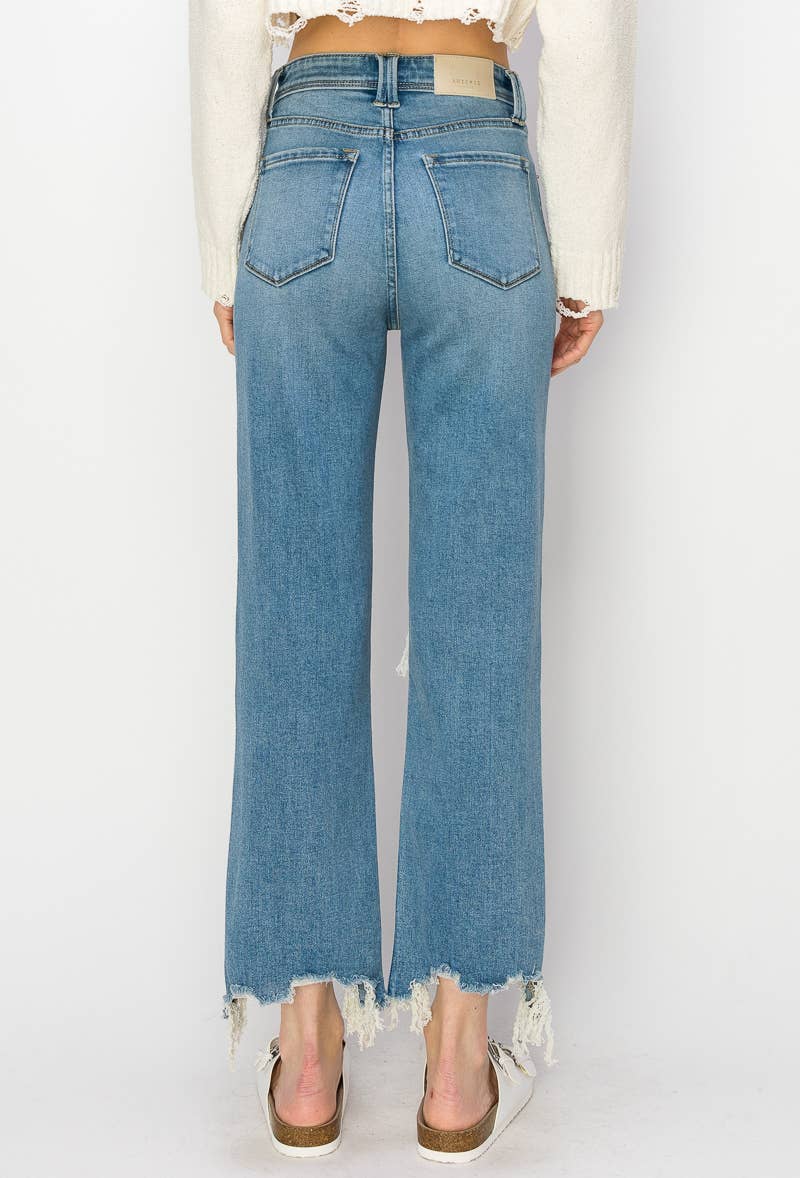 ULTRA HIGH RISE WIDE JEANS