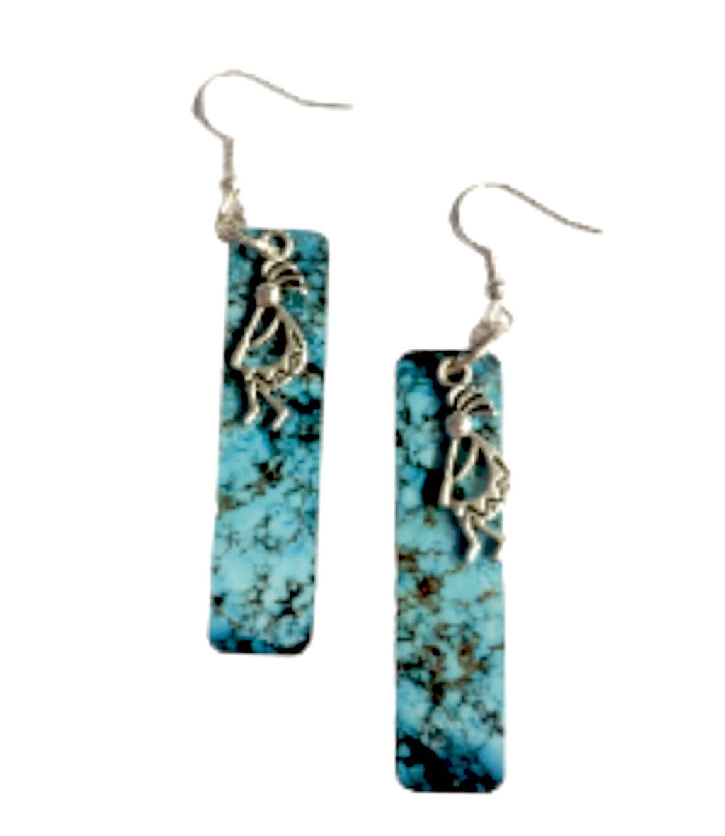 Kokopelli Southwestern Earrings