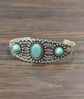 Western Turquoise Cuff Bracelet