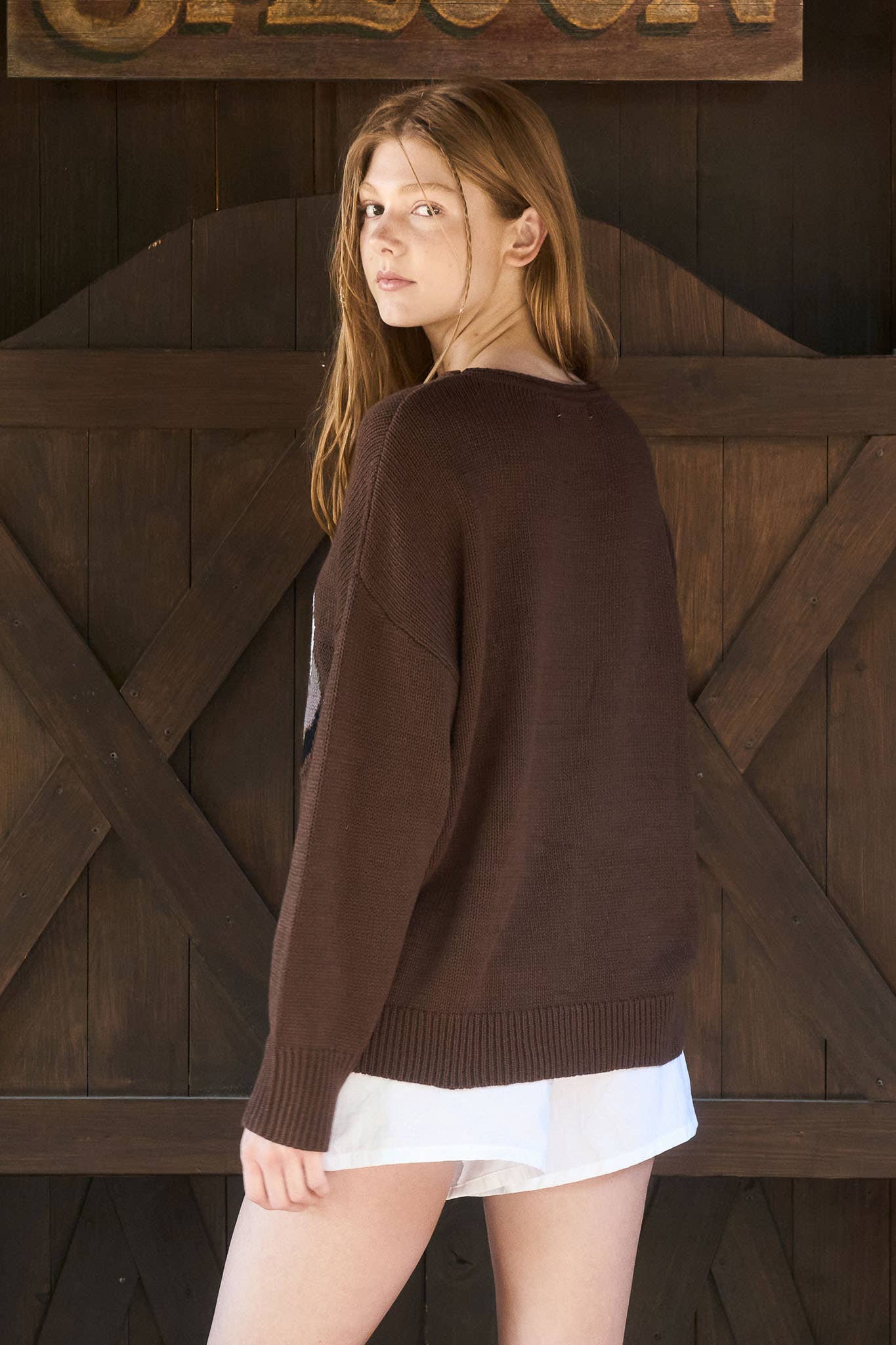 WESTERN BOOT SWEATER