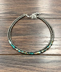 15" Western Gemstone Strand Necklace
