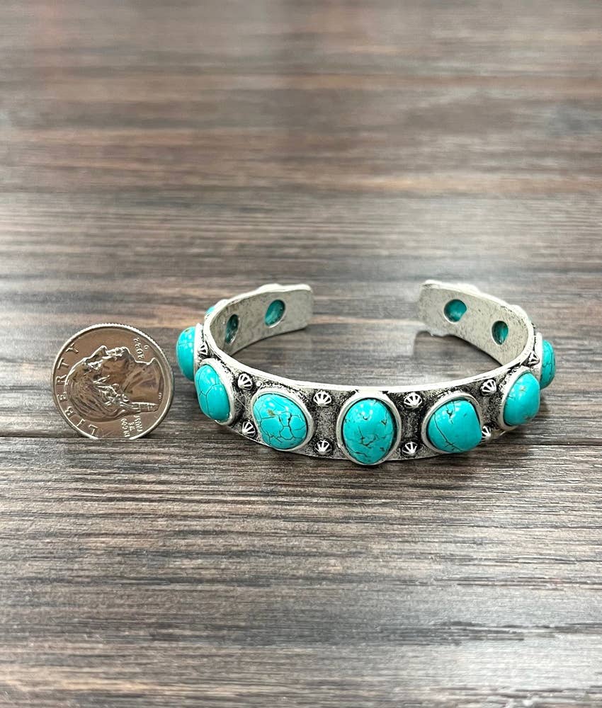 TURQUOISE STONE BRACELET