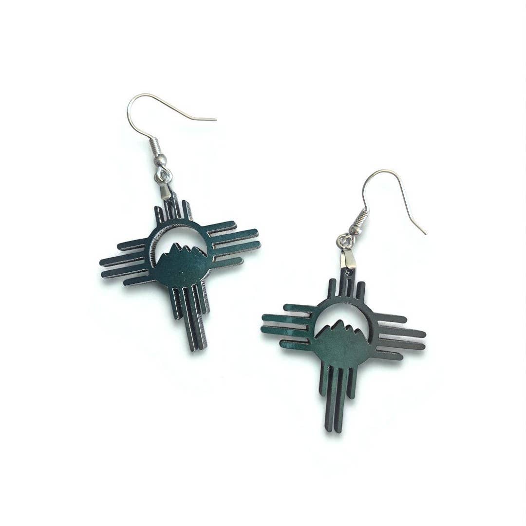 NM Zia Mountain Earrings