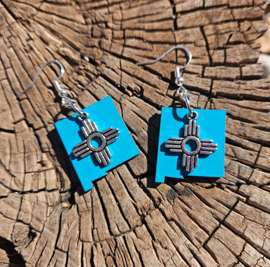 New Mexico Zia Earrings