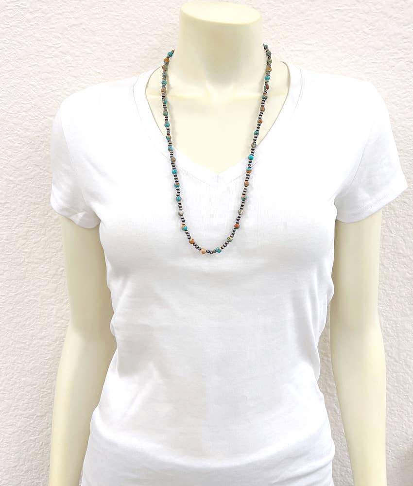 26" Western Gemstone Necklace