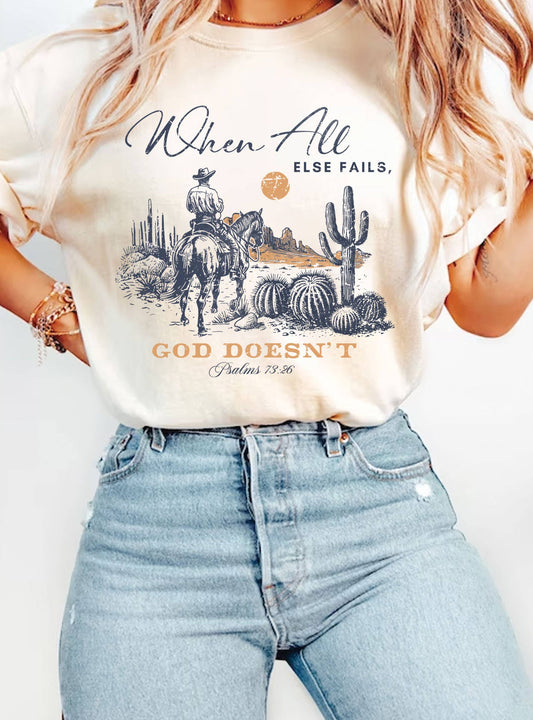 GOD DOESN'T FAIL GRAPHIC