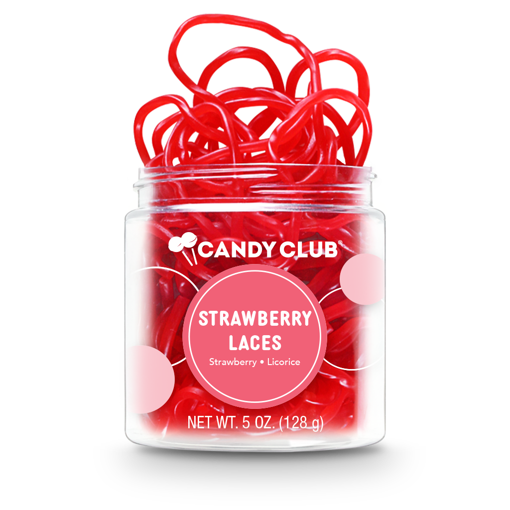 Licorice Strawberry Laces