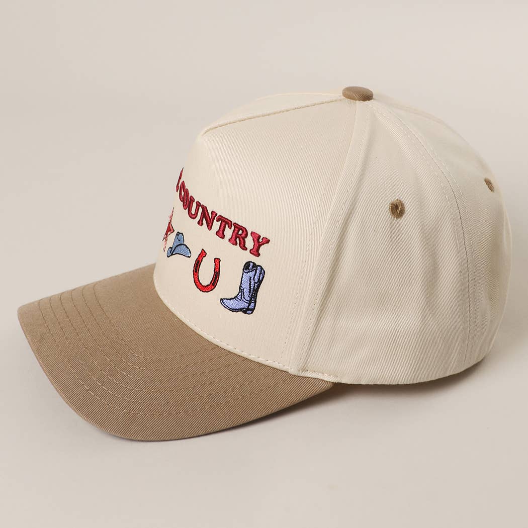 GONE COUNTRY TRUCKER HAT