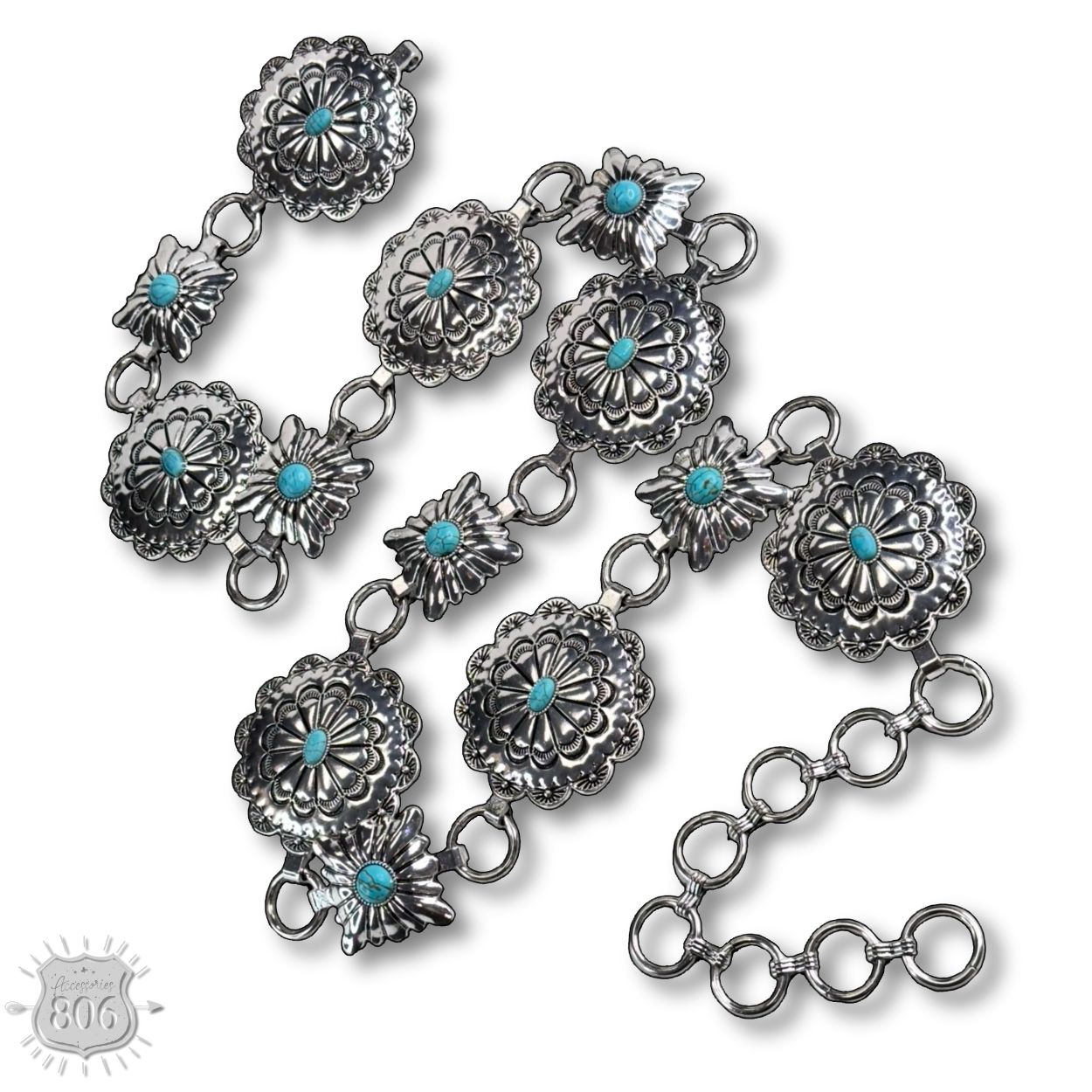 COWGIRL CORSAGE CONCHO