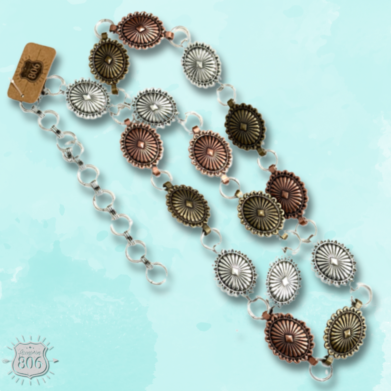 Trio Concho Belt