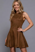 Suede You Look Dress
